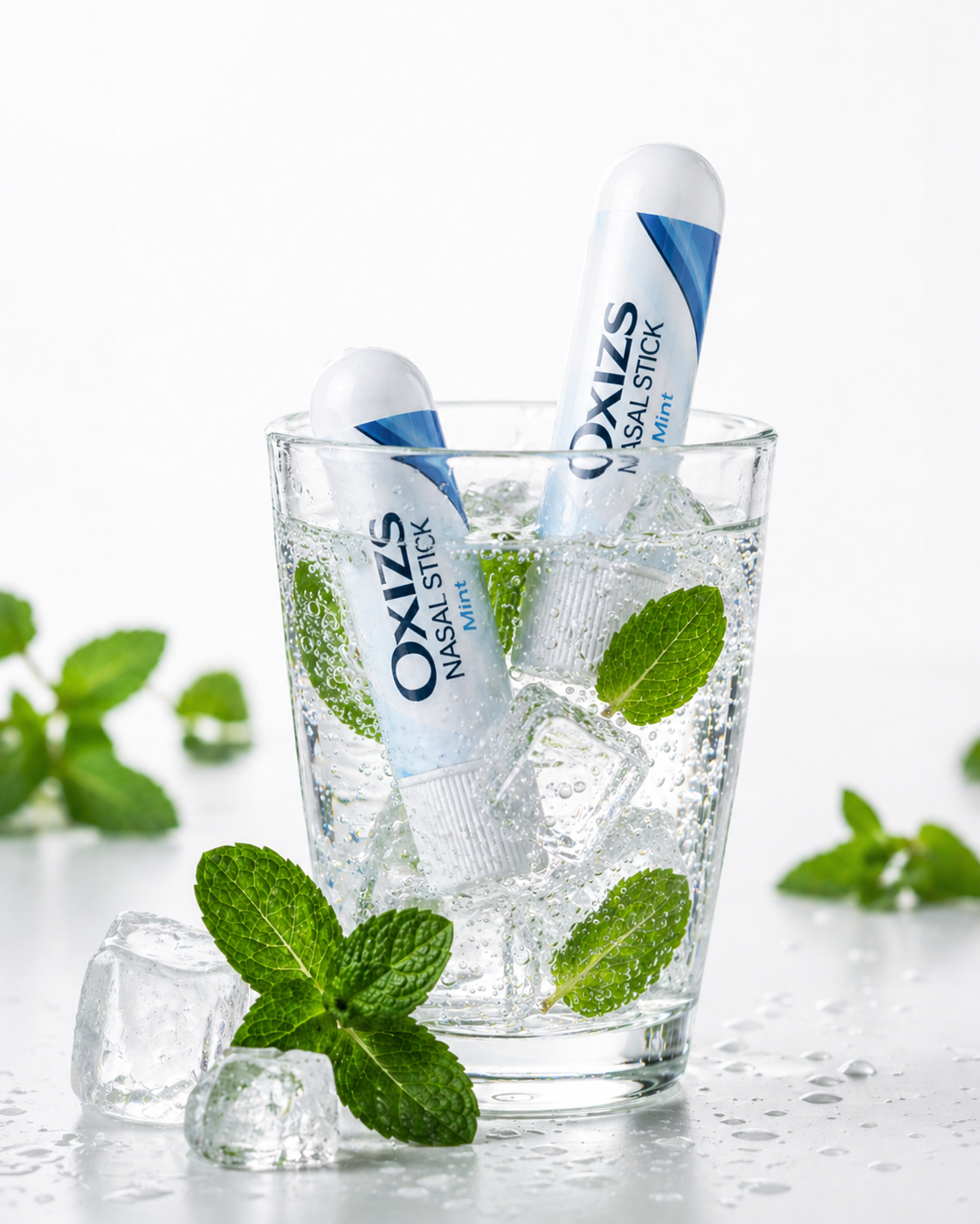 OXIZS Mint Aromatherapy Nasal Inhaler – 3 Pack