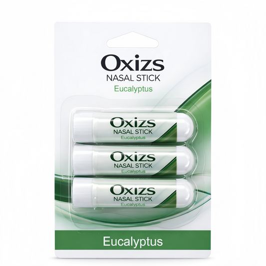 OXIZS Eucalyptus Aromatherapy Nasal Inhaler – 3 Pack